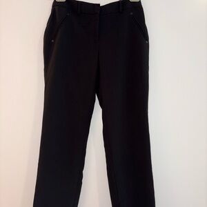 Karl Lagerfeld Black Tailored Pants